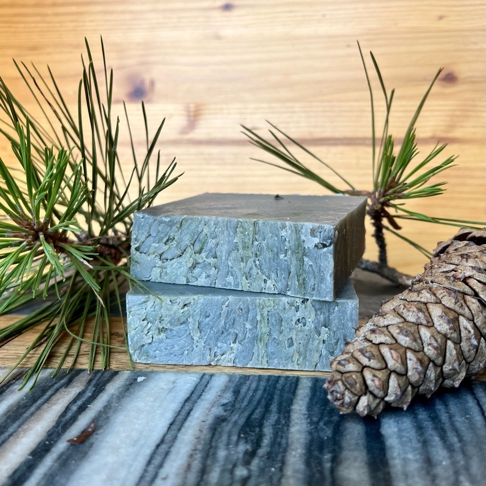 Flax| Mountain Pine Natural Soap Bars